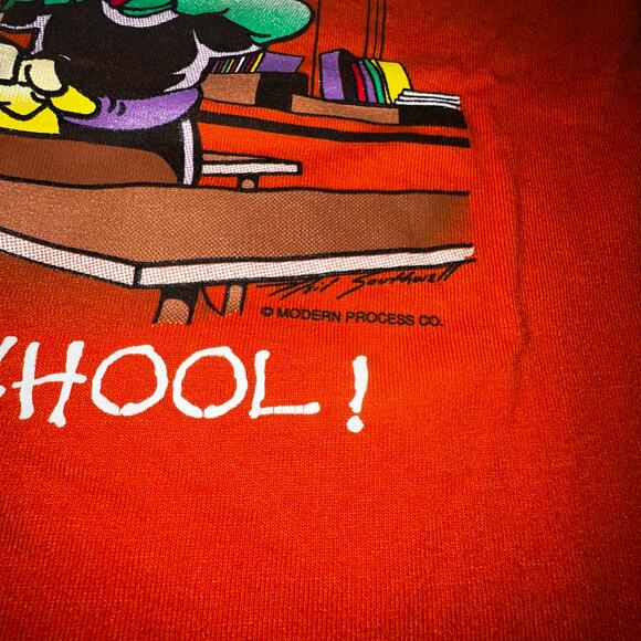 Halloween witch, mummy, ghost, funny teacher graphic adult T-shirt size medium - Picture 4 of 6